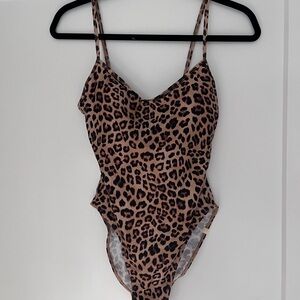 Summersalt Leopard Print One-Piece Swimsuit